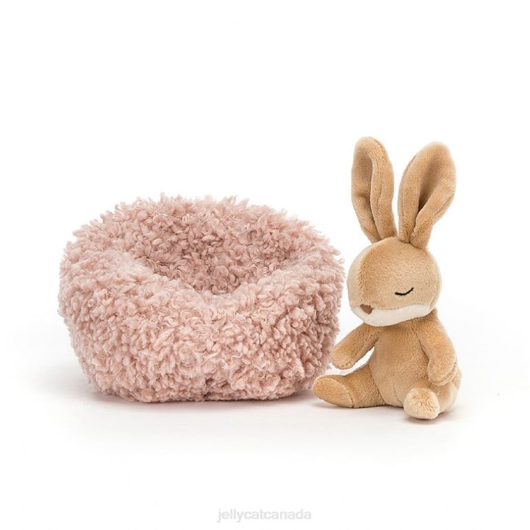 Jellycat Hibernating Bunny Beige BV0TH127 Toy
