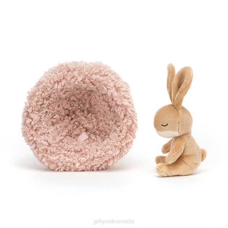 Jellycat Hibernating Bunny Beige BV0TH127 Toy