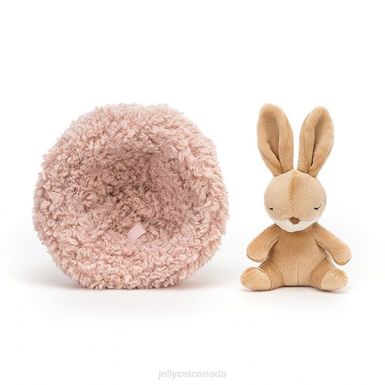 Jellycat Hibernating Bunny Beige BV0TH127 Toy