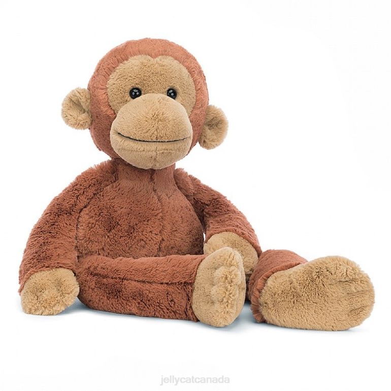 Jellycat Pongo Orangutan Orange BV0TH392 Toy