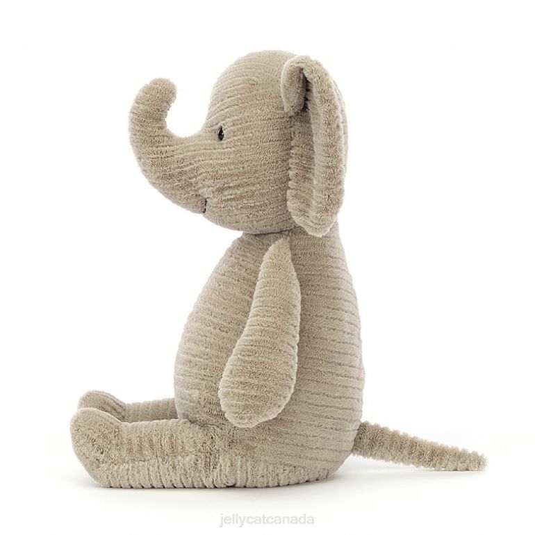 Jellycat Quaxy Elephant Grey BV0TH427 Toy