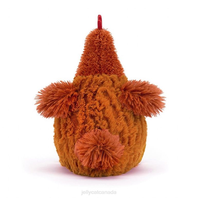 Jellycat Cecile Chicken Brown BV0TH36 Toy