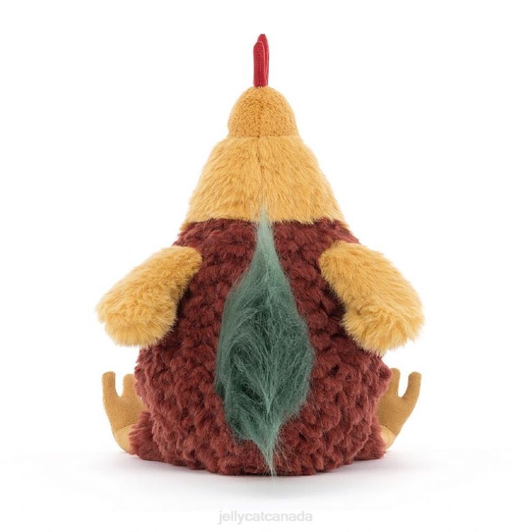 Jellycat Cluny Cockerel Multi-colour BV0TH378 Toy