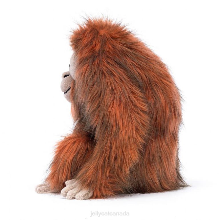 Jellycat Oswald Orangutan Orange BV0TH361 Toy