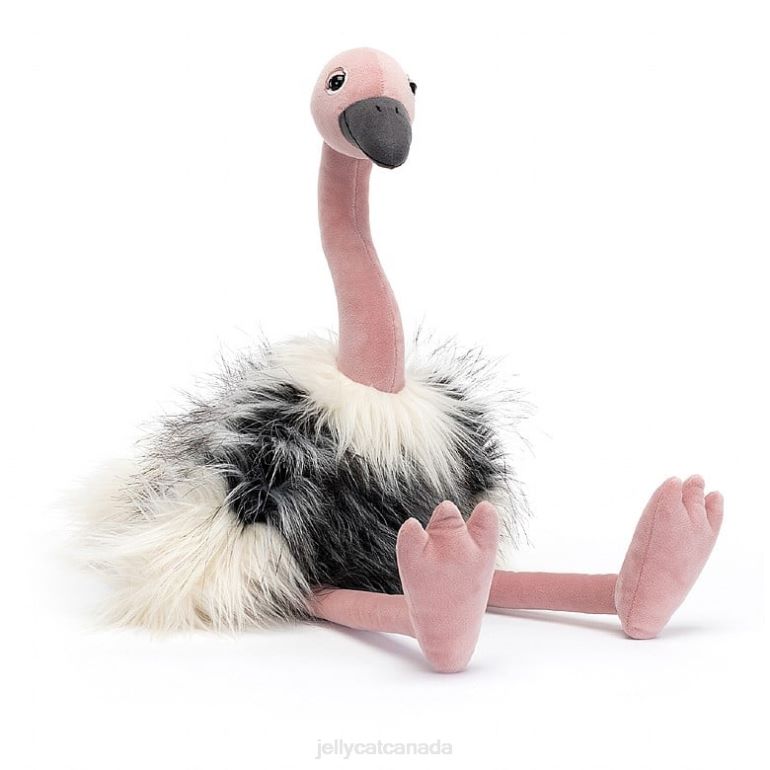 Jellycat Ramonda Ostrich Grey BV0TH441 Toy