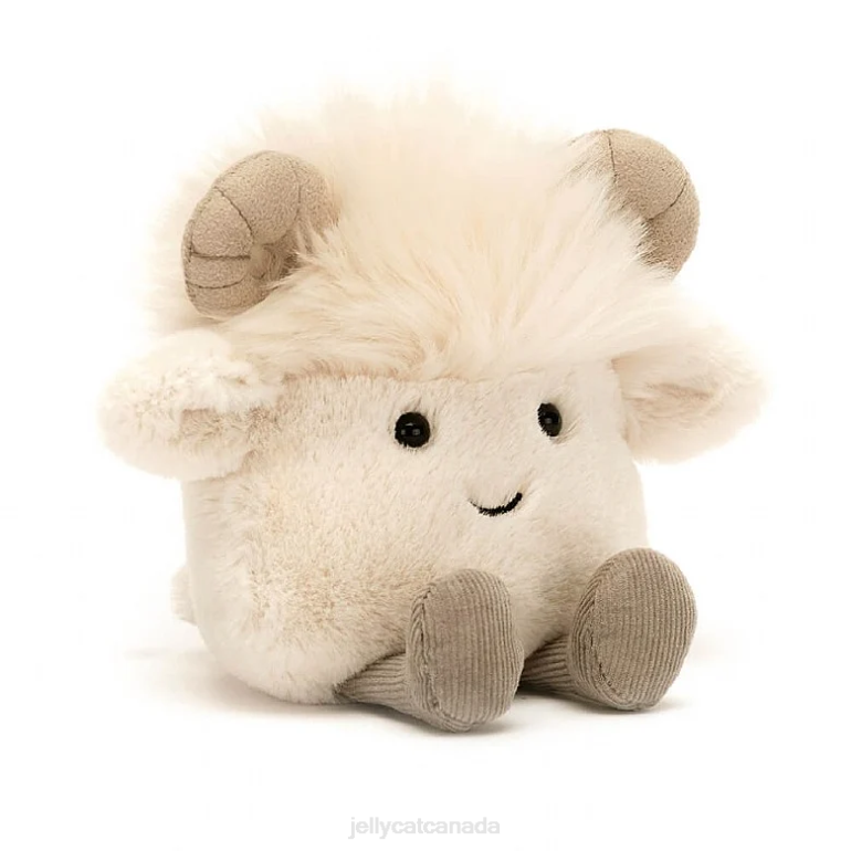 Jellycat Amuseabean Ram Cream BV0TH115 Toy