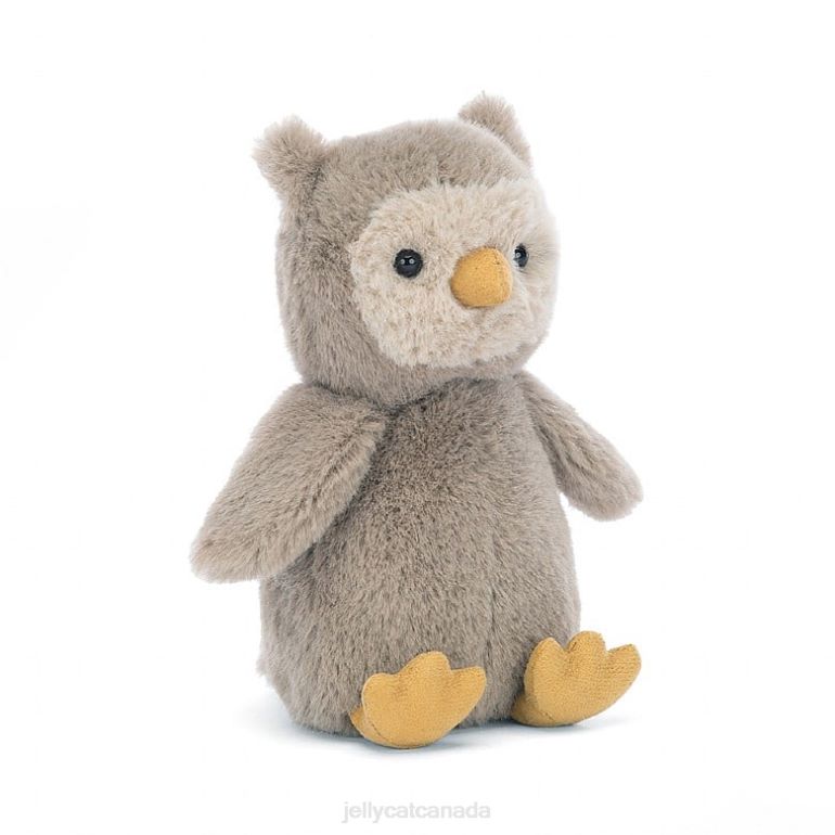 Jellycat Nippit Owl Grey BV0TH234 Toy
