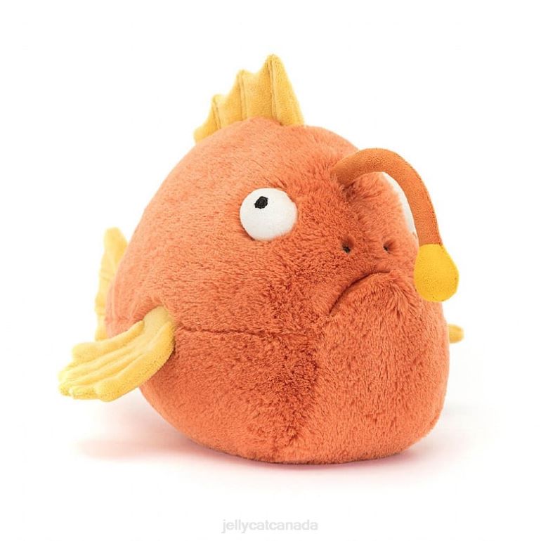 Jellycat Alexis Anglerfish Orange BV0TH336 Toy