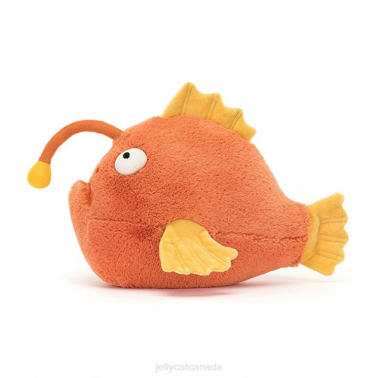 Jellycat Alexis Anglerfish Orange BV0TH336 Toy