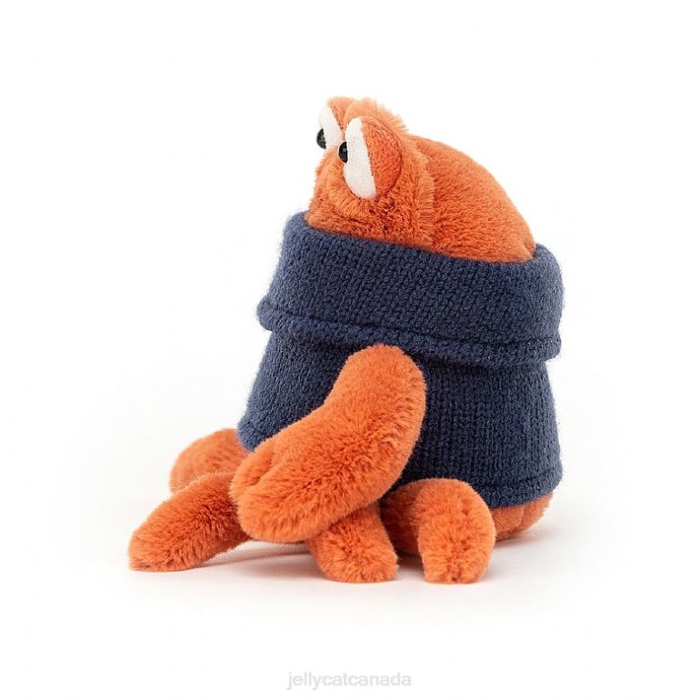 Jellycat Cozy Crew Octopus Apricot BV0TH231 Toy