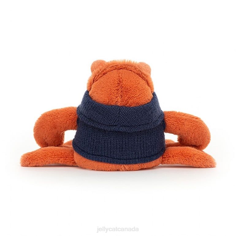 Jellycat Cozy Crew Octopus Apricot BV0TH231 Toy