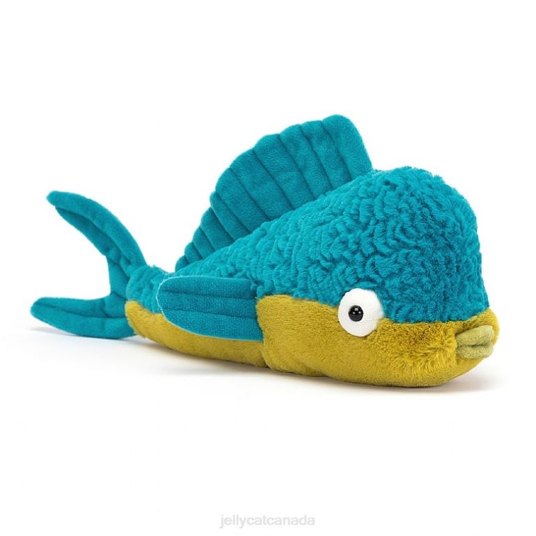 Jellycat Delano Dorado Fish Multi-colour BV0TH386 Toy