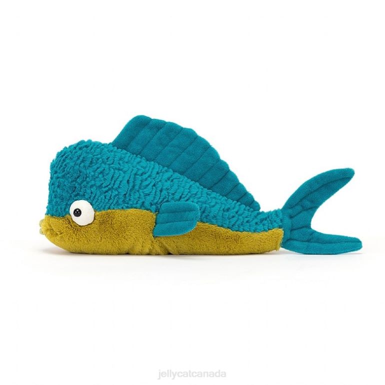 Jellycat Delano Dorado Fish Multi-colour BV0TH386 Toy