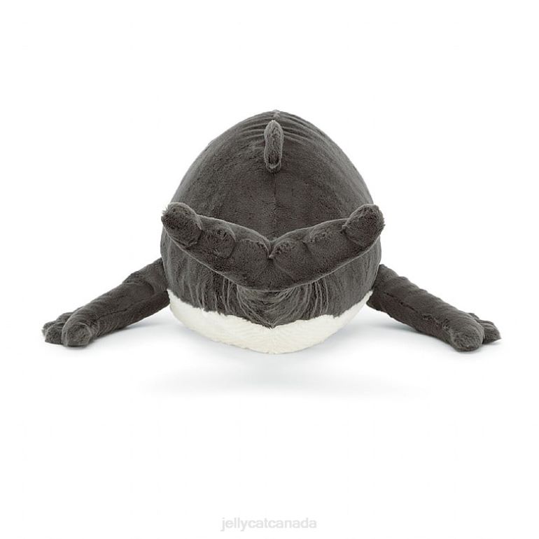 Jellycat Humphrey the Humpback Whale Grey and White BV0TH457 Toy