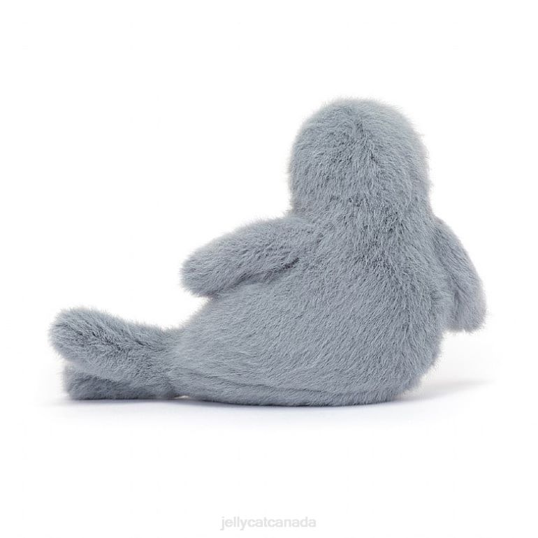 Jellycat Nauticool Roly Poly Seal Grey and White BV0TH85 Toy