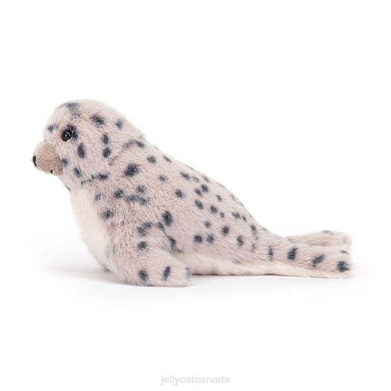 Jellycat Nauticool Roly Poly Seal Grey and White BV0TH85 Toy