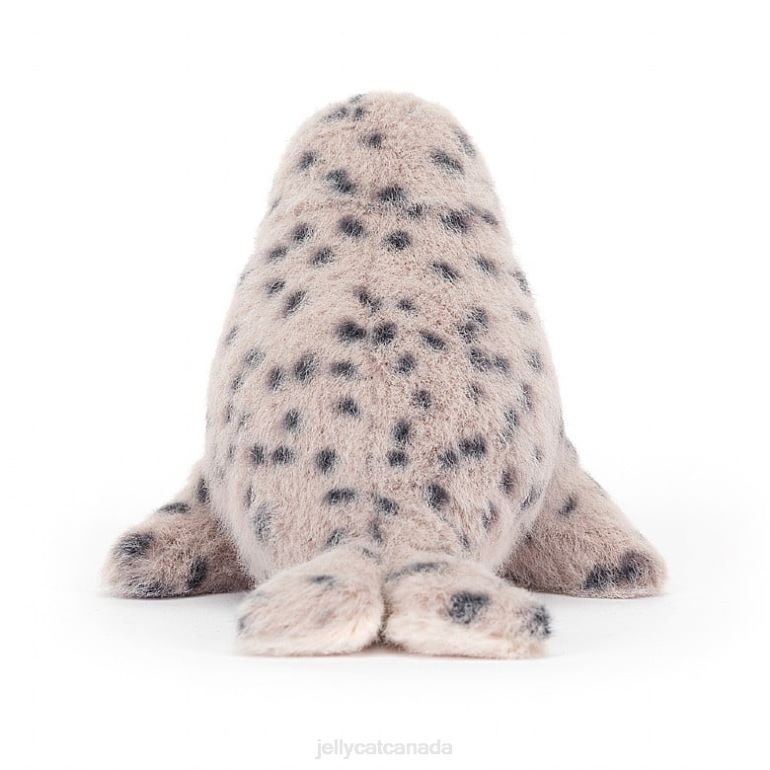 Jellycat Nauticool Roly Poly Seal Grey and White BV0TH85 Toy