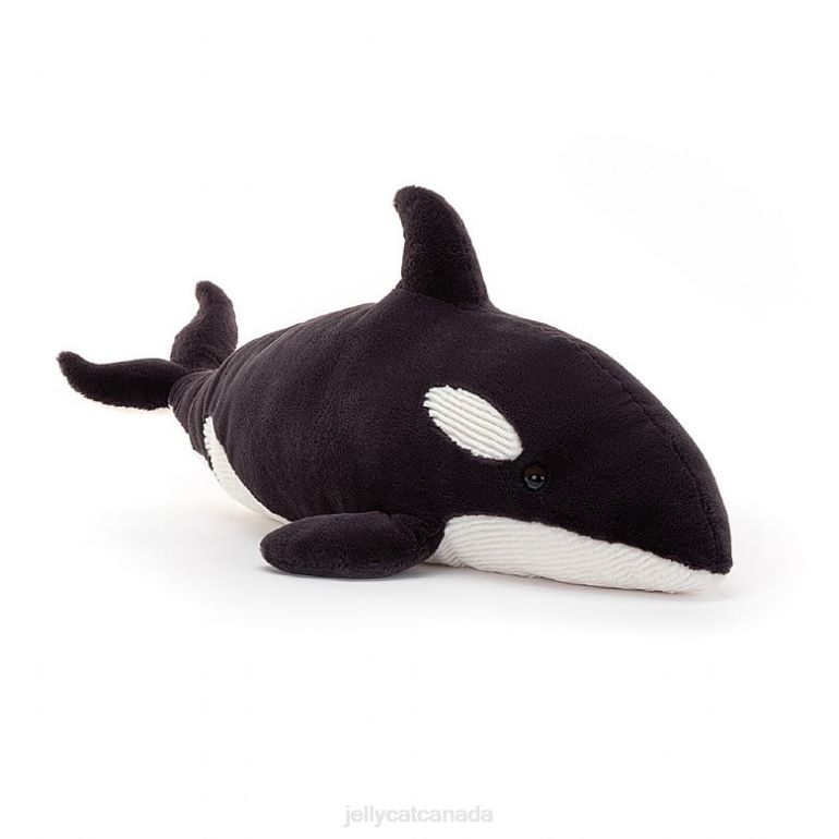 Jellycat Ollivander the Orca Black and White BV0TH405 Toy