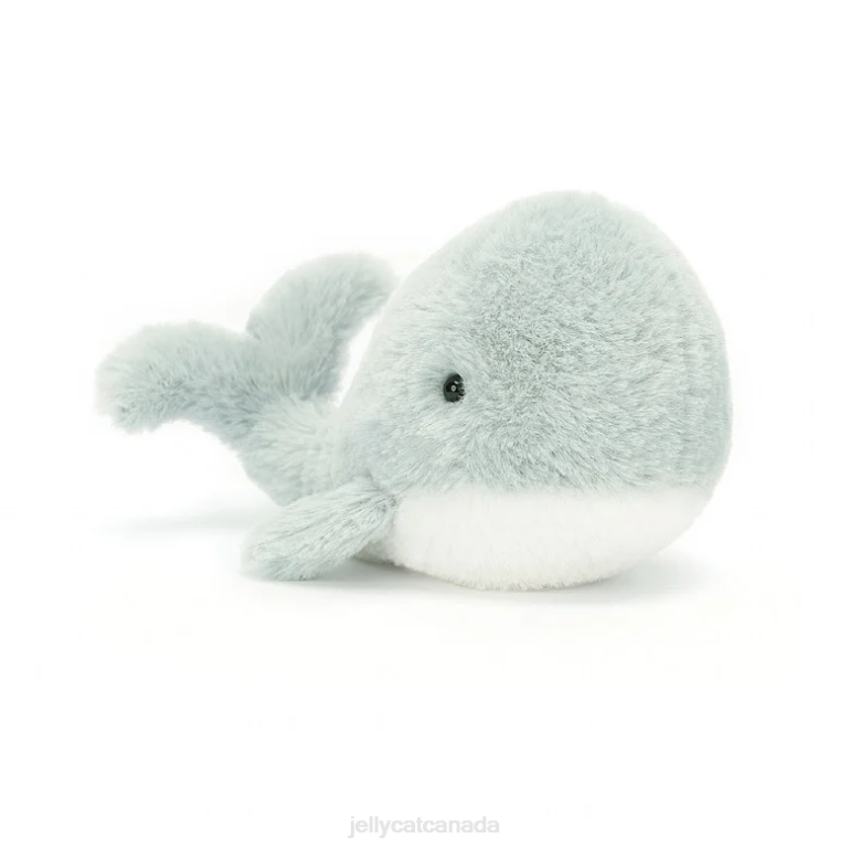 Jellycat Wavelly Whale Grey BV0TH665 Toy