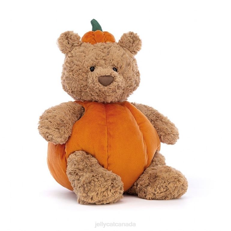 Jellycat Bartholomew Bear Pumpkin Brown BV0TH177 Toy