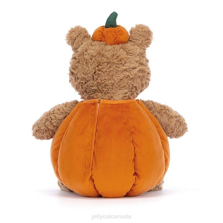 Jellycat Bartholomew Bear Pumpkin Brown BV0TH177 Toy