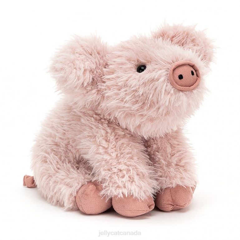 Jellycat Curvie Pig Pink BV0TH547 Toy