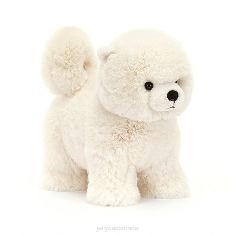 Jellycat Daphne Pomeranian Grey BV0TH563 Toy