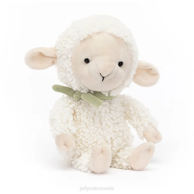 Jellycat Fuzzkin Lamb Cream BV0TH322 Toy