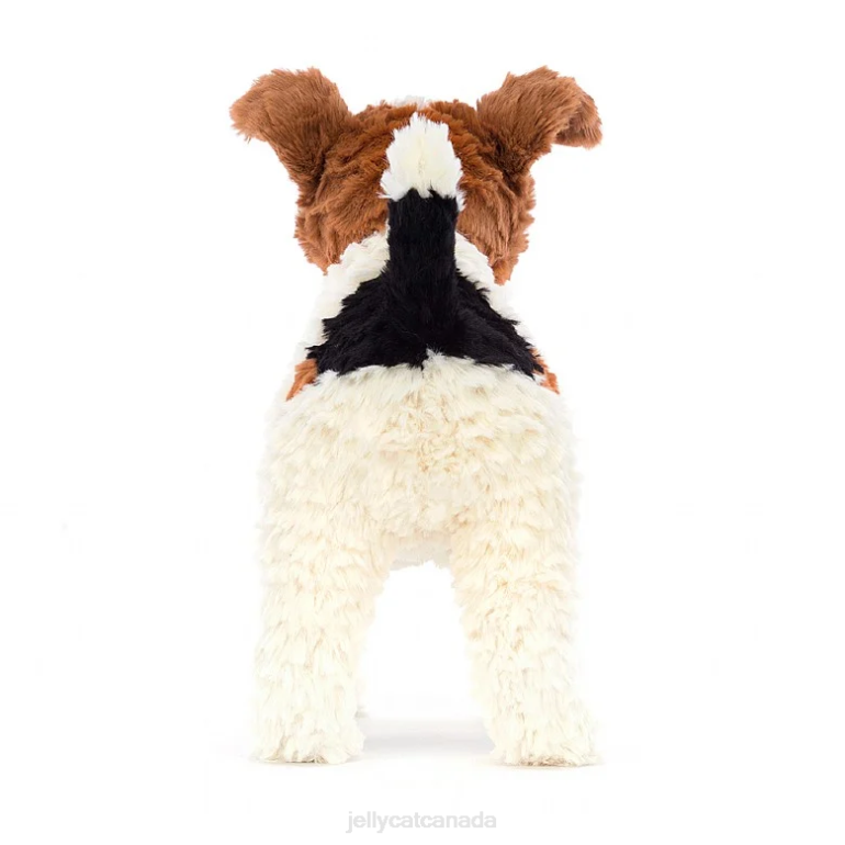 Jellycat Hector Fox Terrier Brown and White BV0TH351 Toy