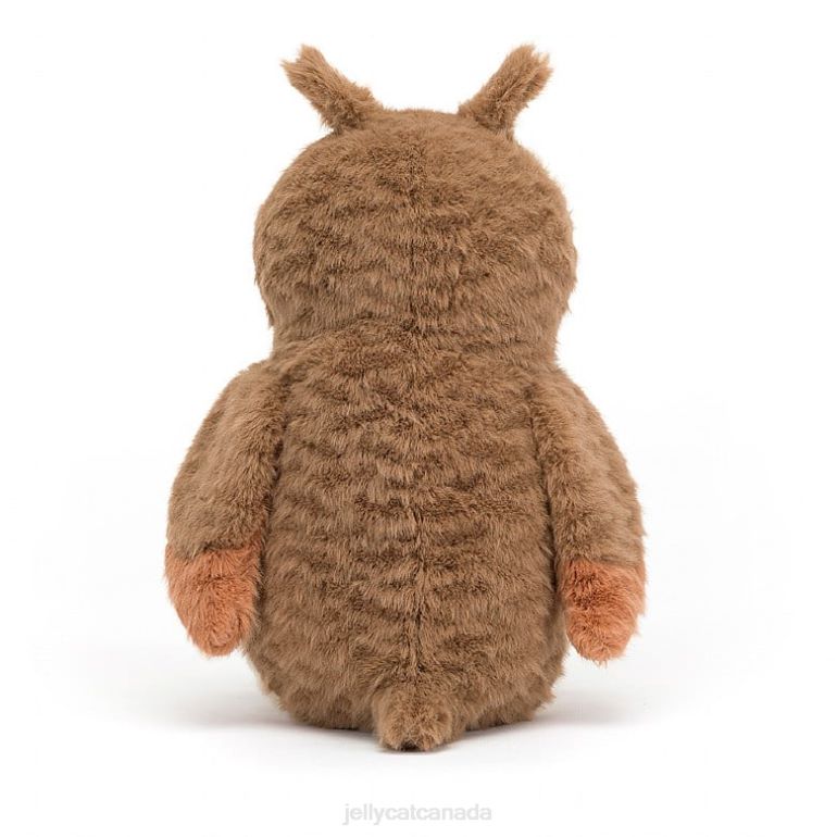 Jellycat Oakley Owl Brown and White BV0TH372 Toy