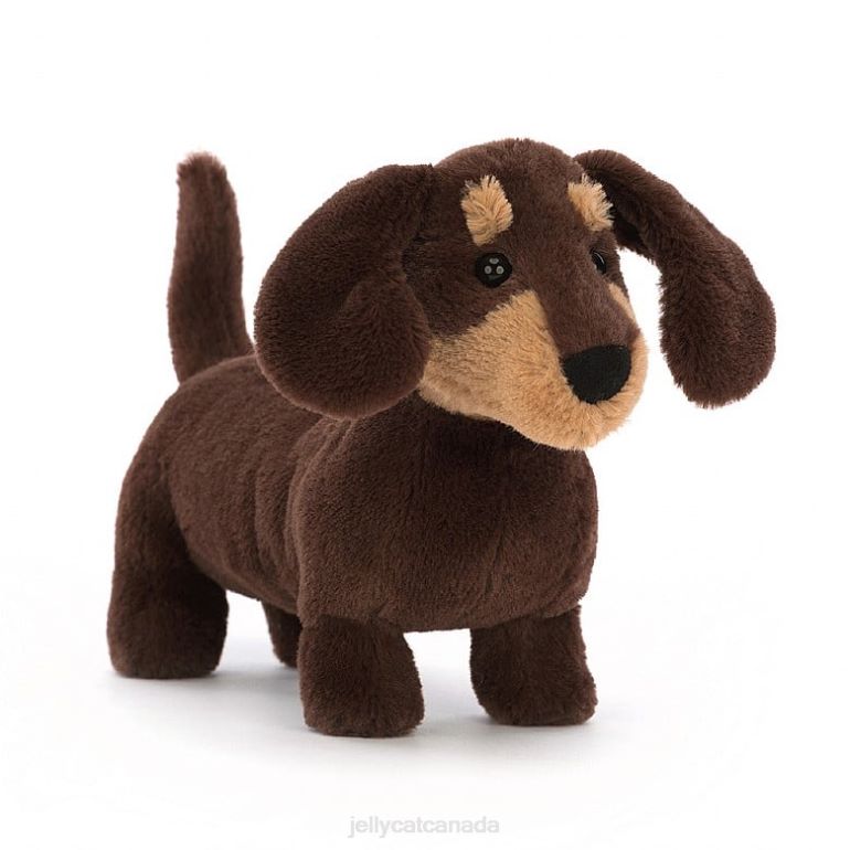Jellycat Otto Sausage Dog Brown BV0TH247 Toy