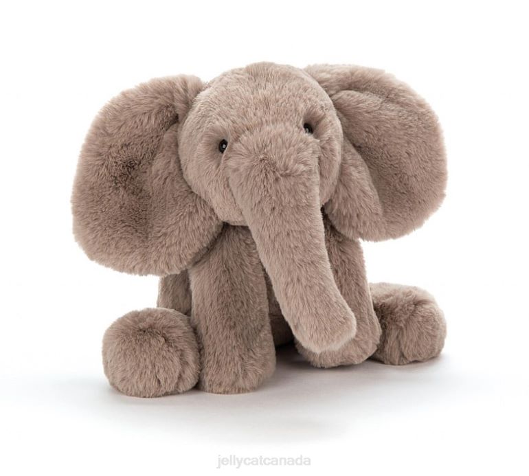 Jellycat Smudge Elephant Grey BV0TH9 Toy